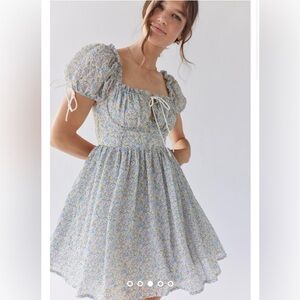 Kiss The Sky Dreamy Days Floral Mini Dress